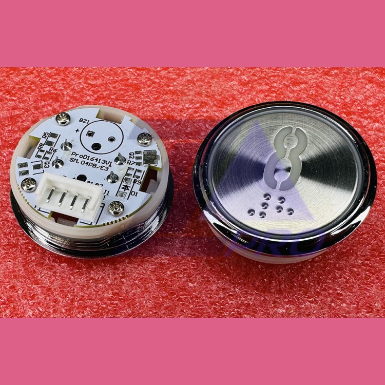 Кнопочный модуль "8" с кодом Брайля SM.04PB/E3 STEP KOYO