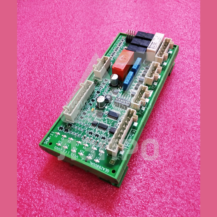 Плата групповой работы SOM II GEA26800AL20 (разъёмы WAGO) Otis