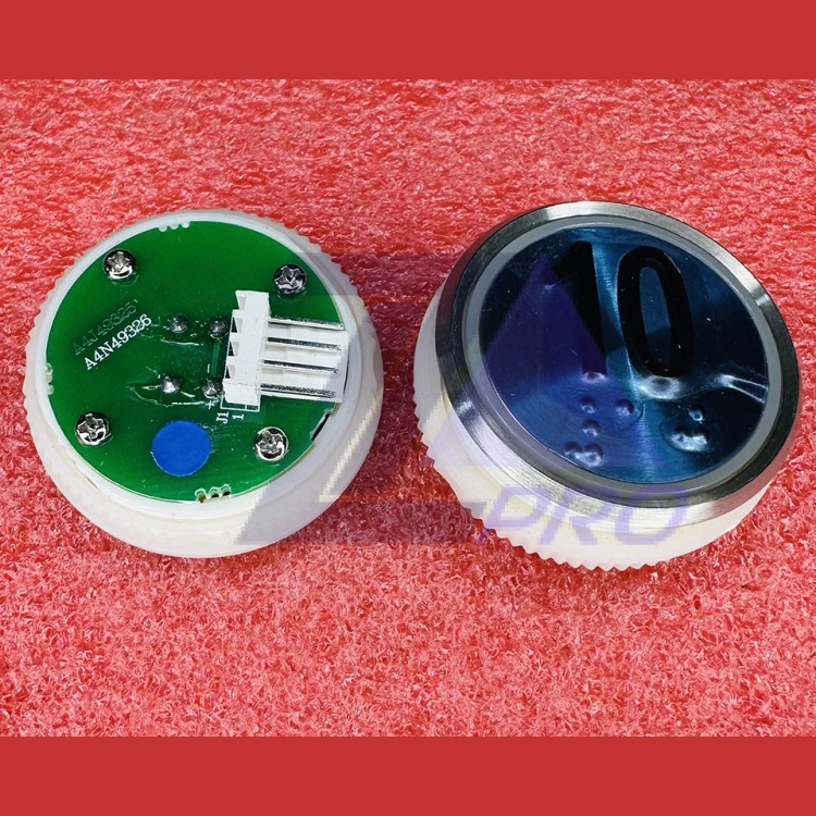 Кнопочный модуль 10 синяя подсветка с шрифтом Брайля  A4N49326 Thyssen