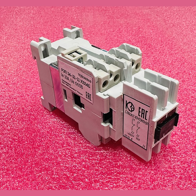 Реле промежуточное электромагнитное РЭП 34-31-11 3НО+1НЗ 110В УХЛ4 Б ТЭ