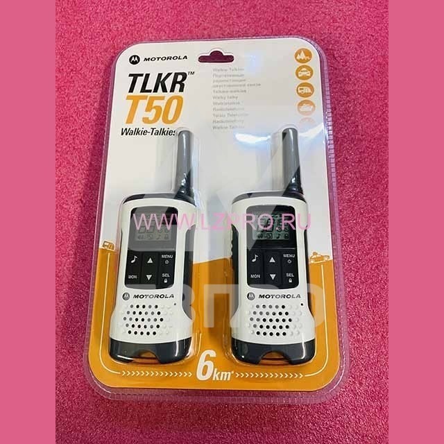 Комплект портативных раций TLKR-T50 Motorola