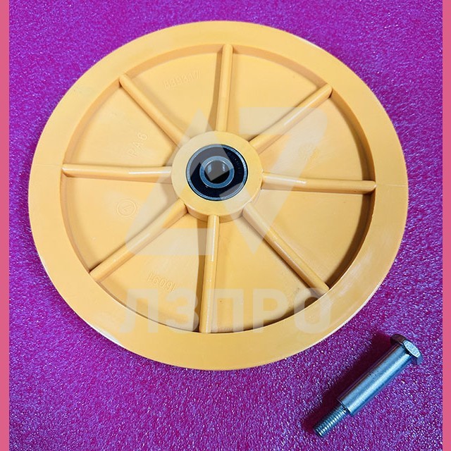 Шкив натяжного устройства D=198mm OL35 KM602135G01 Kone