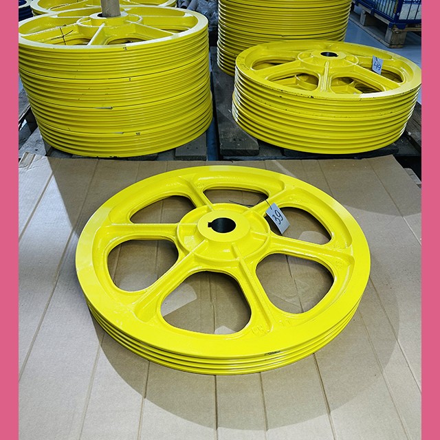 Шкив канатоведущий 620х3х10мм конус d60мм для 13VTR-CR (А1-770, А9) ZAA260AT3 Otis