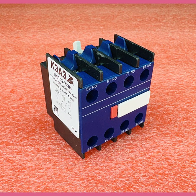 Приставка контактная 2НО+2НЗ ПКЛ-22 УХЛ4 110676 КЭАЗ